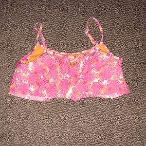 Colorful Roxy Bikini Top!